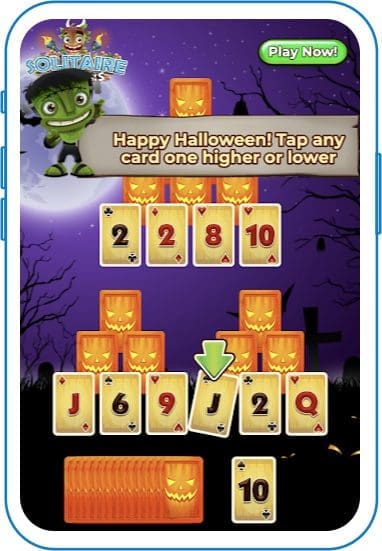Goblins and jacko'-lantern themed game